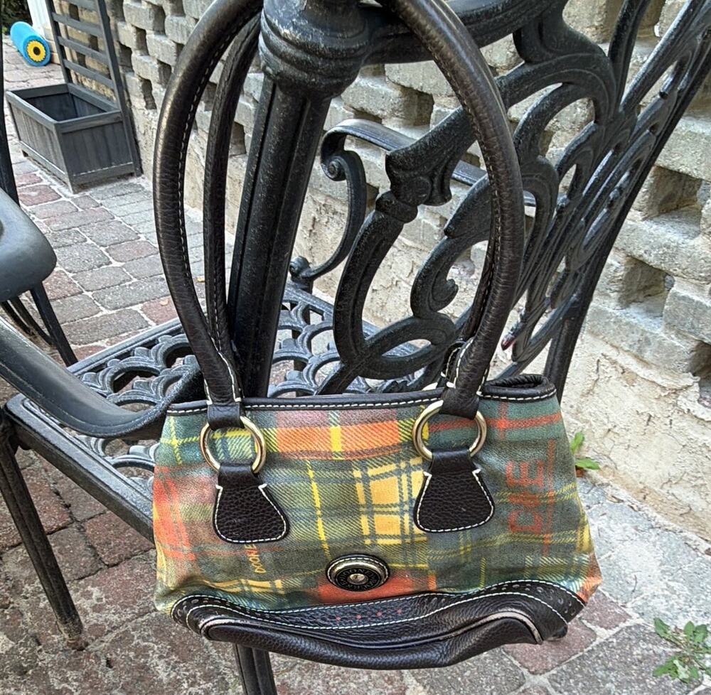 Dooney & Bourke Plaid Shoulder Bag